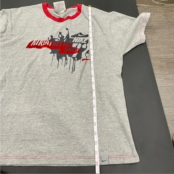 Nike Y2K Grey Velvet T Shirt - Picture 11 of 12